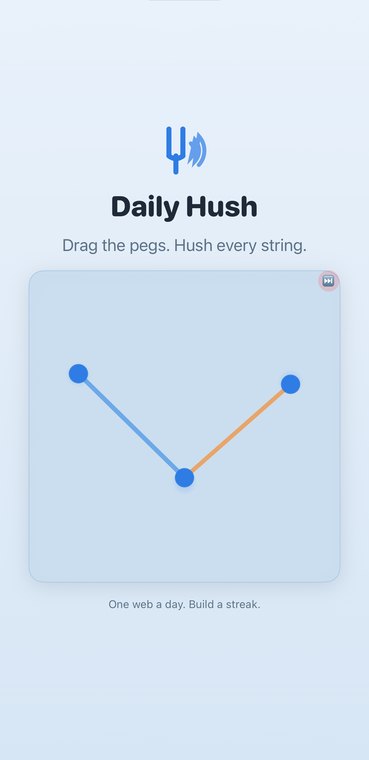 Daily Hush screen 1