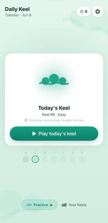 Daily Keel screen 2