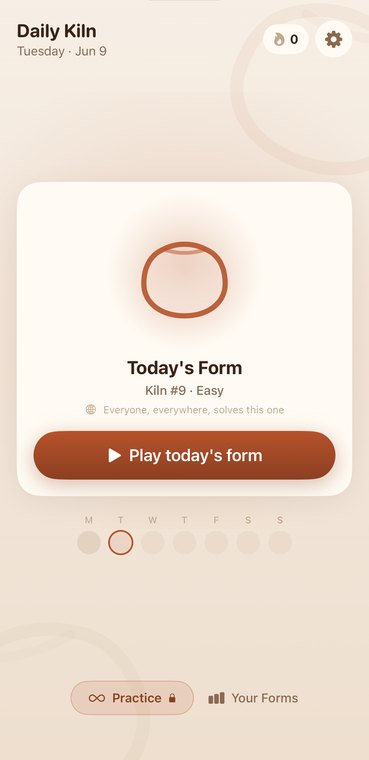 Daily Kiln screen 2
