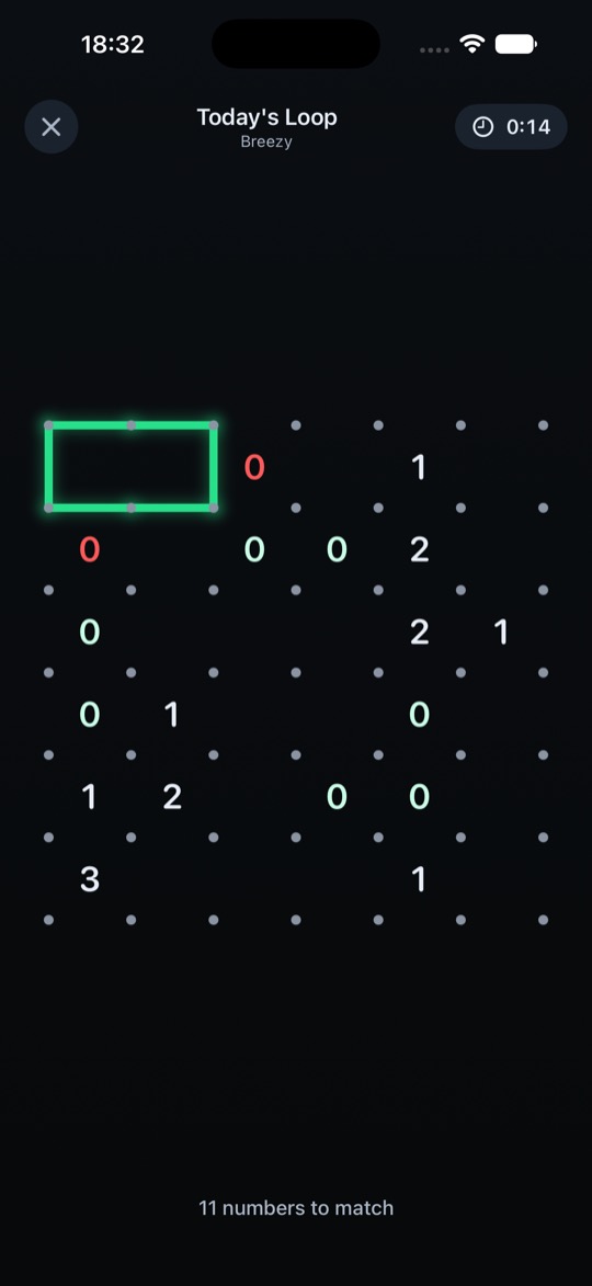 Daily Loop screen 3