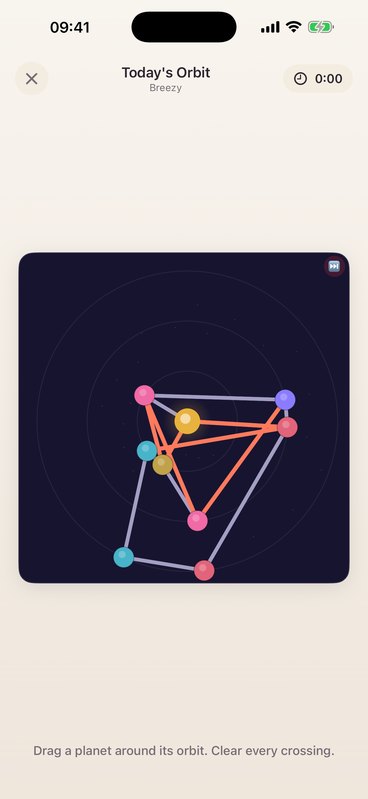 Daily Orbit screen 3